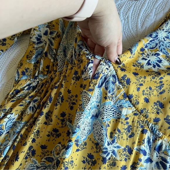 NWT - Free People - Soli Mini Dress - Golden Hour Combo - Picture 10 of 16